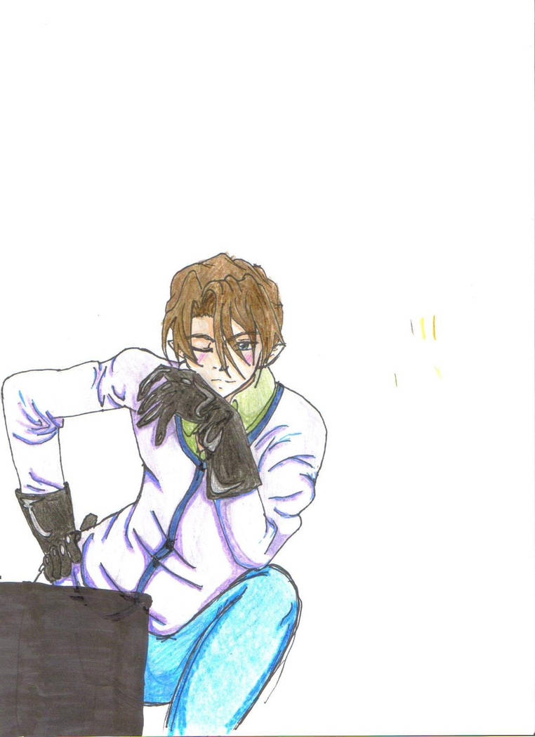 elf rider waiting for his wolf by StreetfighterSabrina on DeviantArt