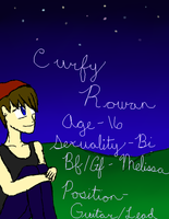 Curfy Rowan 2013 Bio