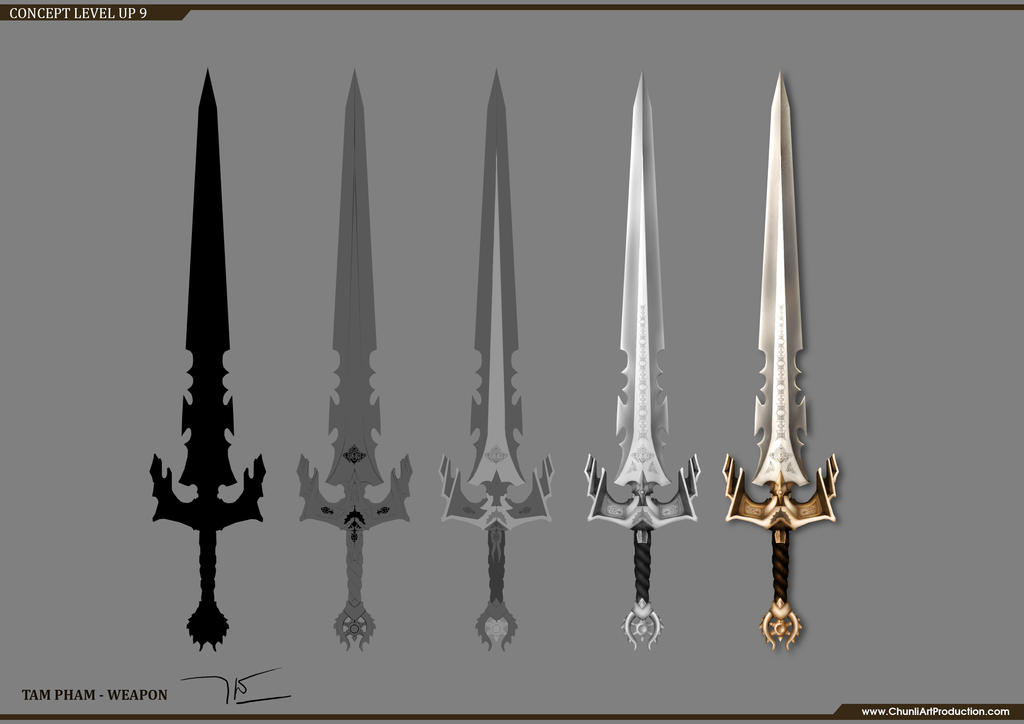 Sword concept design by DieuTam on DeviantArt