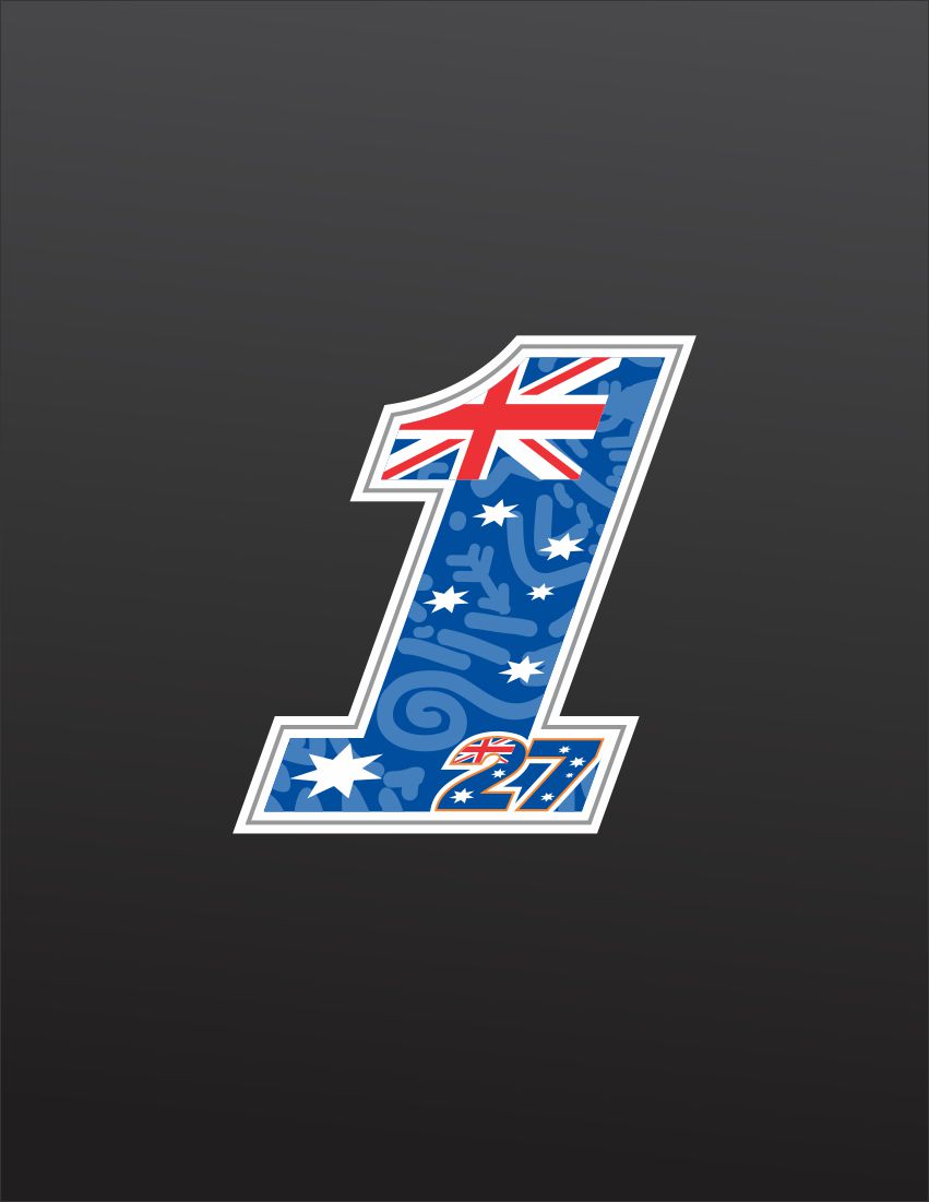 Casey Stoner No.1 Logo 2012