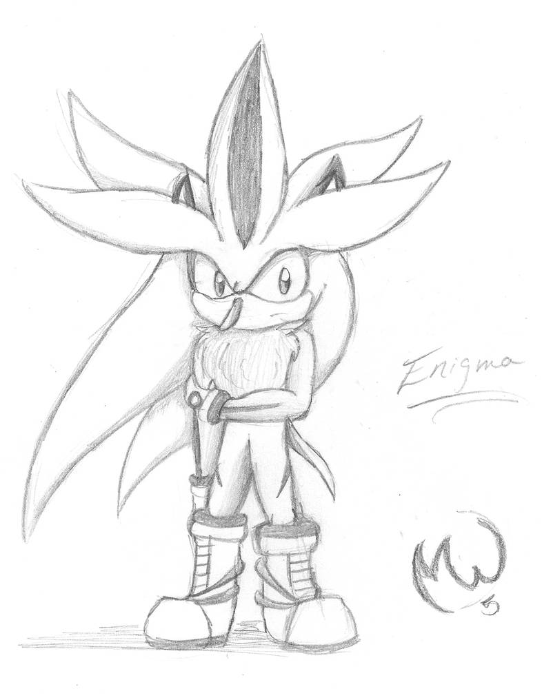 Enigma: sketch by SpectrumSparkles on DeviantArt