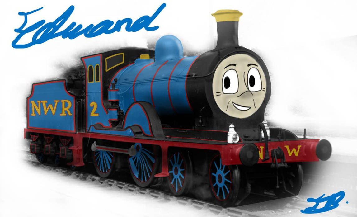 My AU RWS Edward the Blue Engine by JulianTheGresleyN2 on DeviantArt