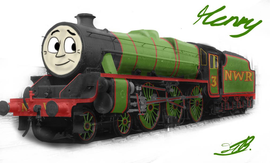 My AU RWS Henry the Green Engine by JulianTheGresleyN2 on DeviantArt