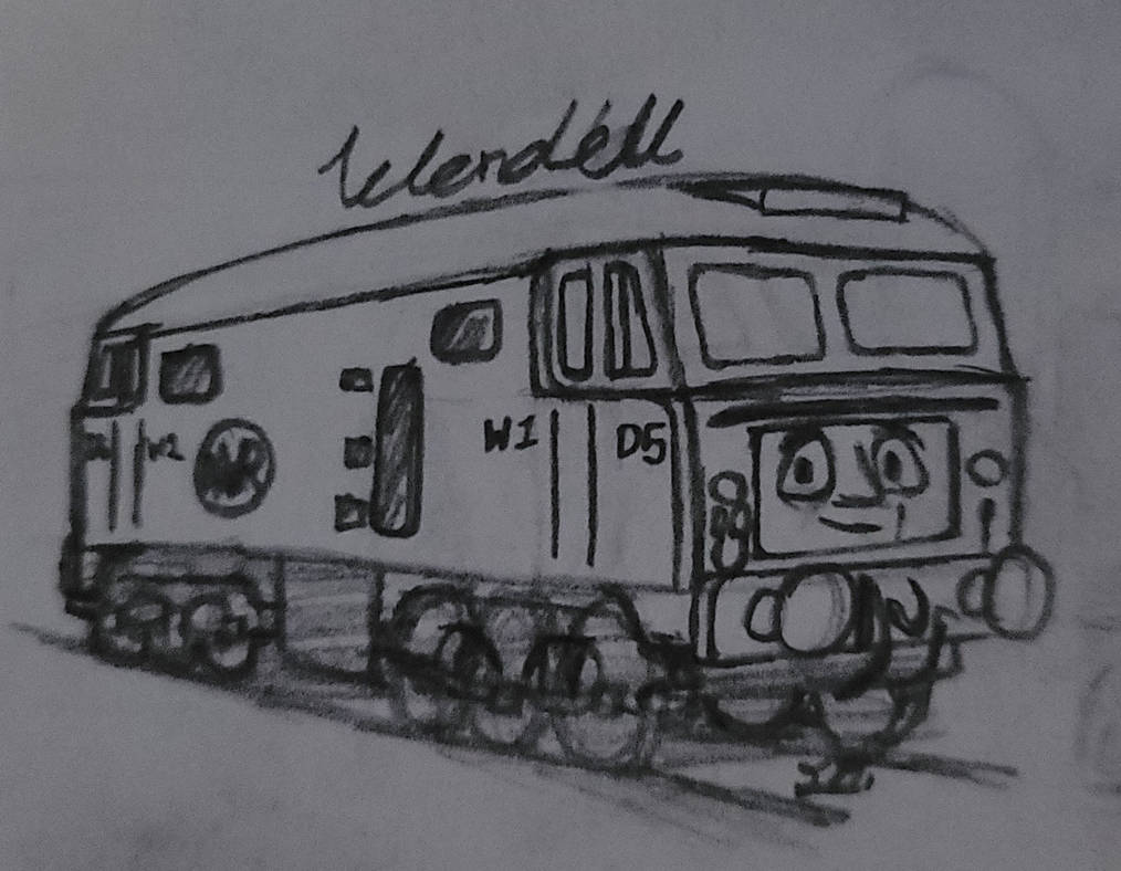 RWS Wendell the works diesel by JulianTheGresleyN2 on DeviantArt