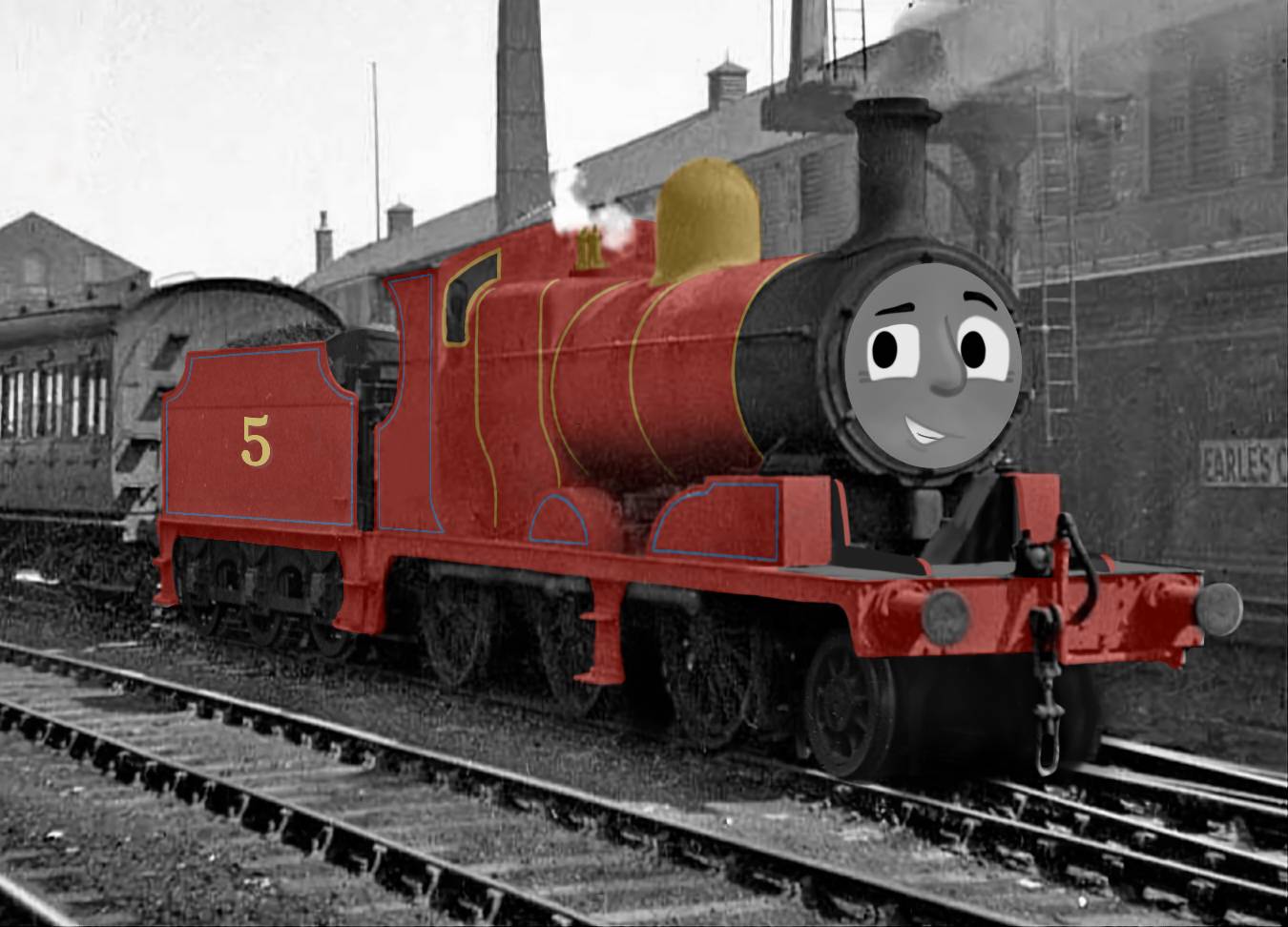 RWS James (edit redo) by JulianTheGresleyN2 on DeviantArt