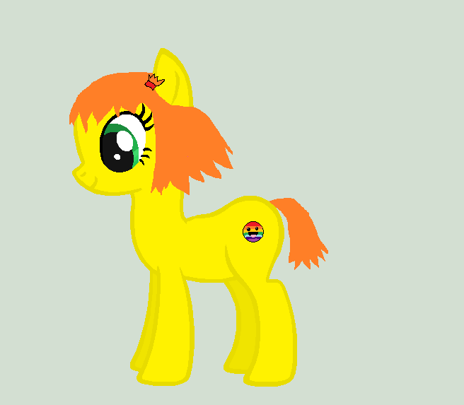 Shelly as a pony