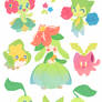 Grass Pokemon Stickers