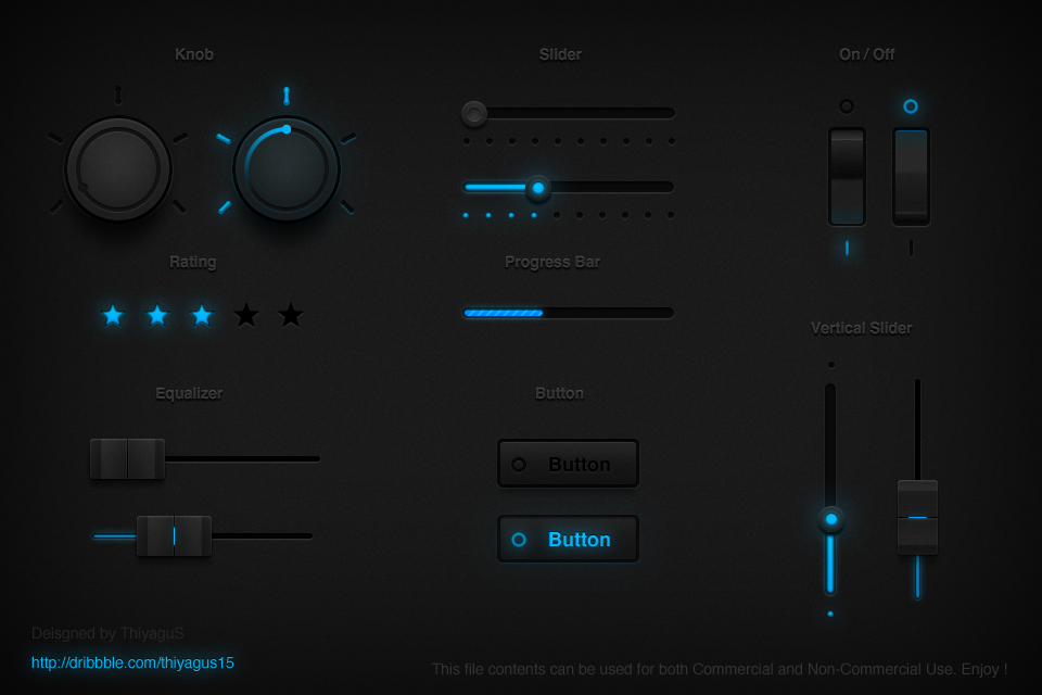 Tron UI Set by thiyagus15 on DeviantArt