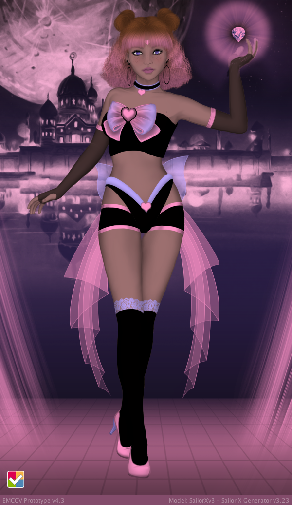 Sailor Senshi: Dark Pastel Bubblegum