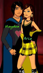 Aria and Hayden.