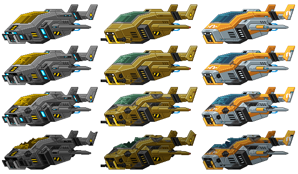 Starbound: Shuttle Damage Sheet