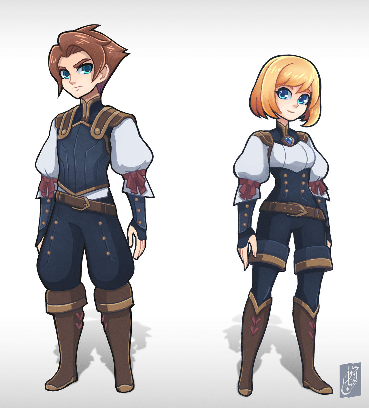 Humans (redesigned) by PursuerOfDarkness on DeviantArt