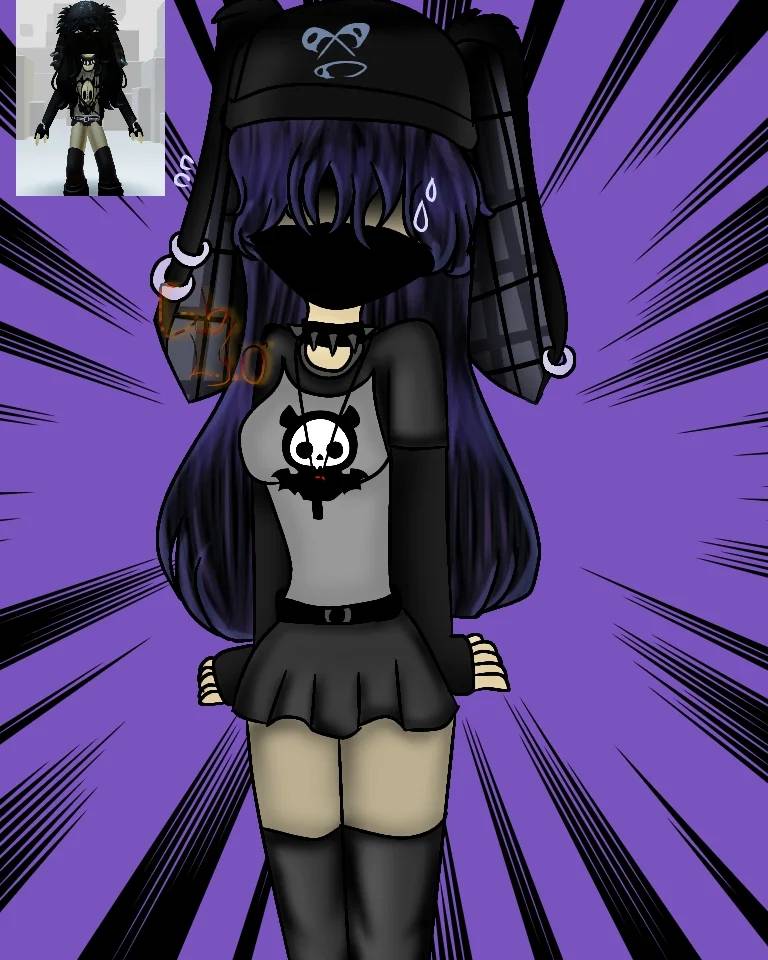 Roblox avatar drawing of a girl I was friends with, dont remember her user,  but her display name was dreamfan! : r/DreamSmpFanart
