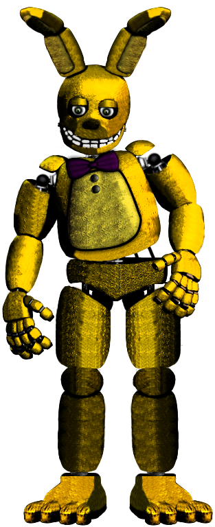 Fixed Springtrap by AlfredoFazbear on DeviantArt