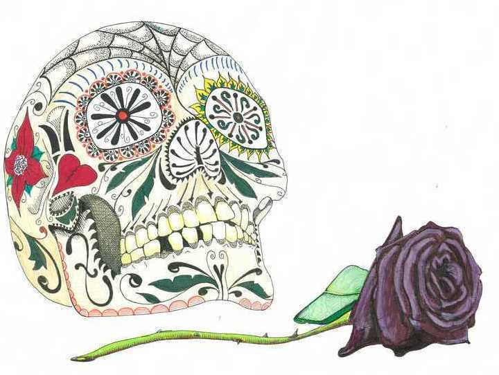 Sugar Skull mock-up