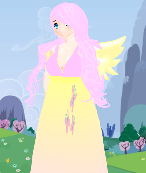 I'm.... fluttershy...