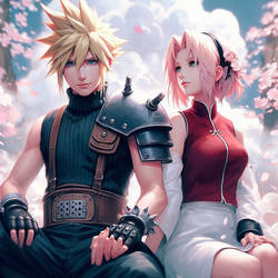 Sakura x Cloud