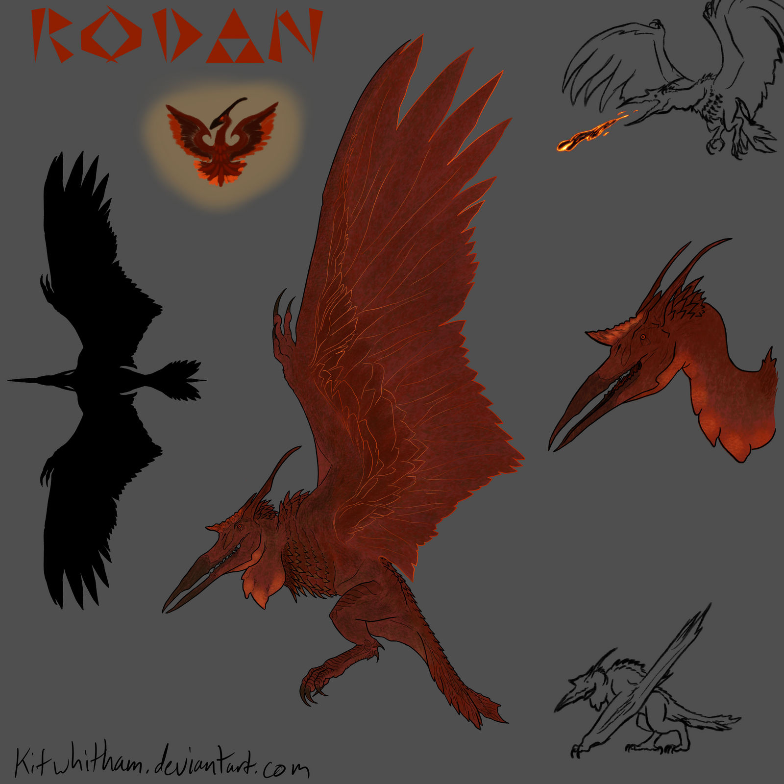MH RODAN by KitWhitham on DeviantArt