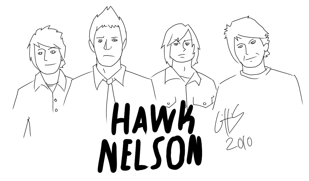 Hawk Nelson Sketch