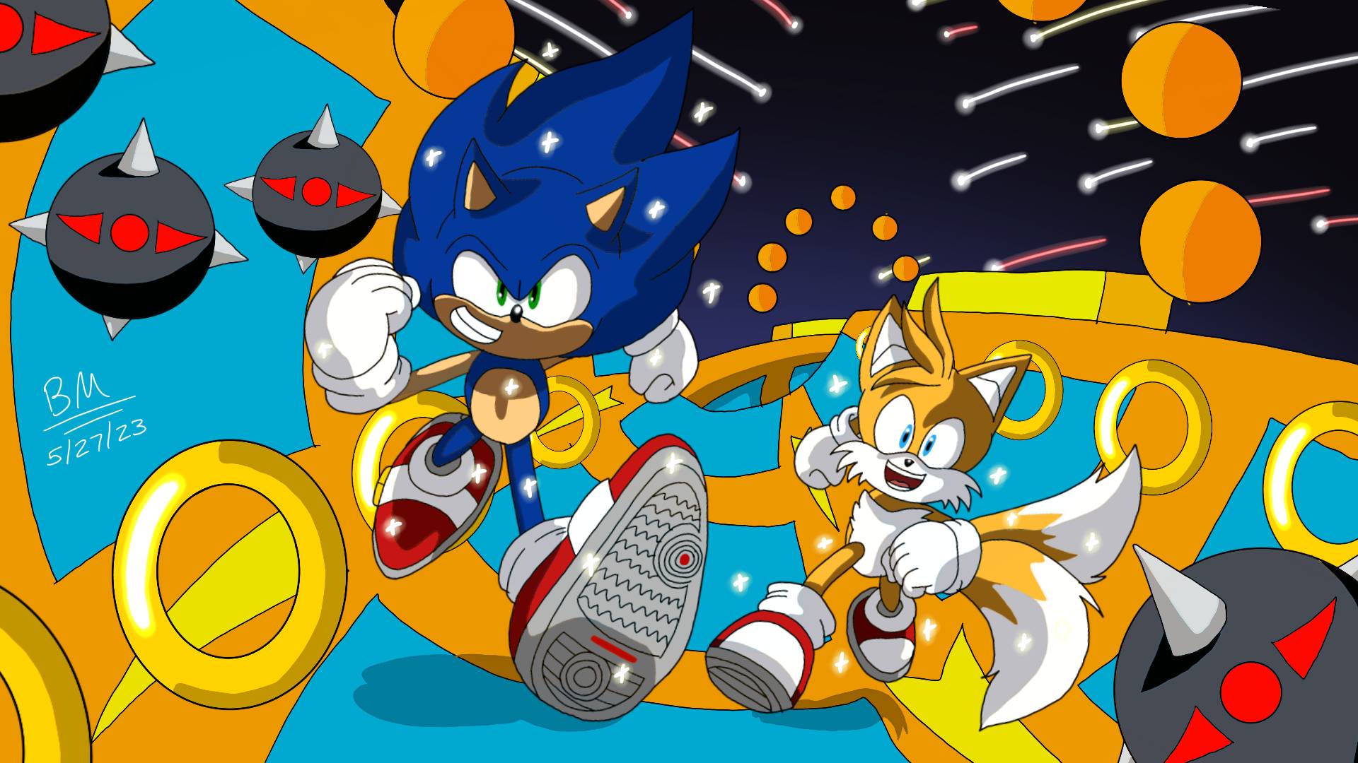 Sonic and Tails Colour Swap by Kamicciolo on DeviantArt