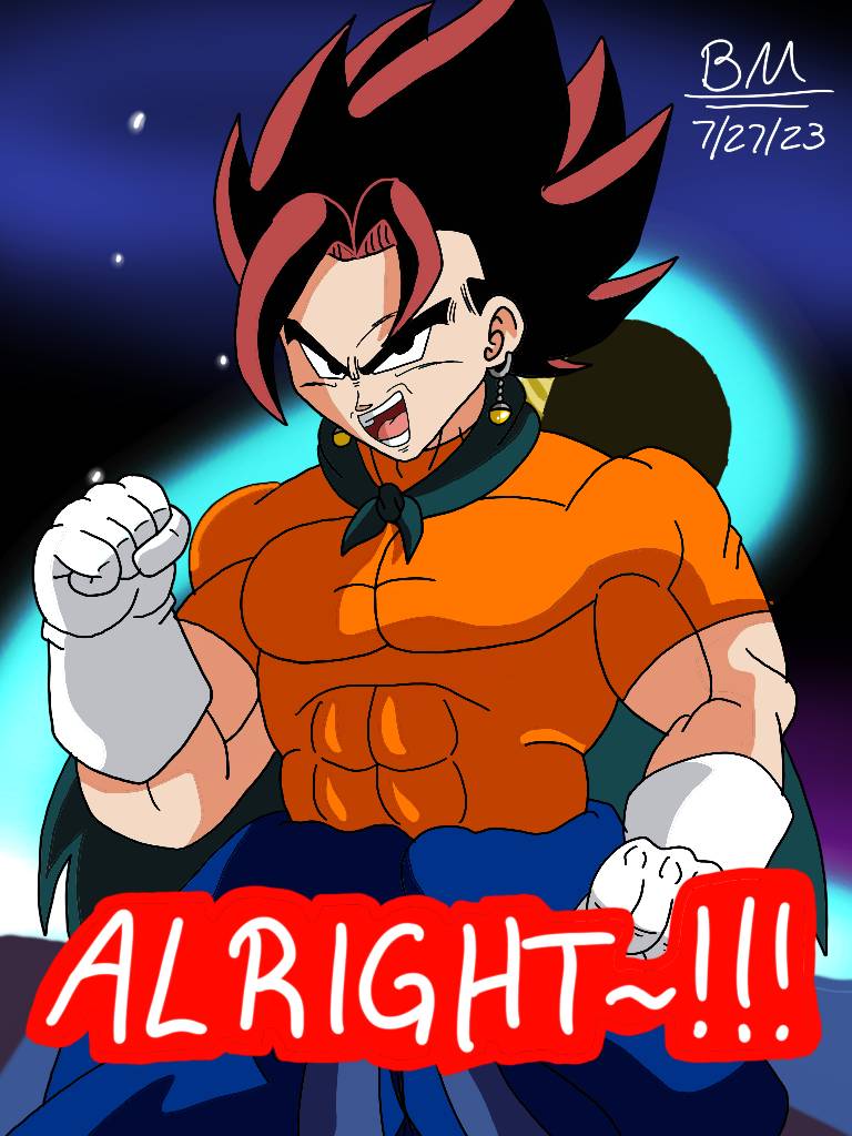 Balright Variants Vegeta's Legacy - Vegito (ALRIGHT! Variant) by GrandBilal21 on DeviantArt
