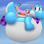 Yoshi blimp ride