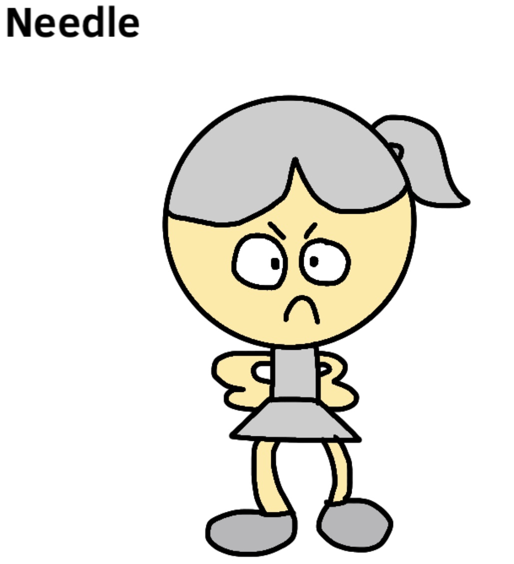 Bfdi Needle Humanized By LuckyKingg On DeviantArt bfdi-needle-humanized-by-luckykingg-on-deviantart