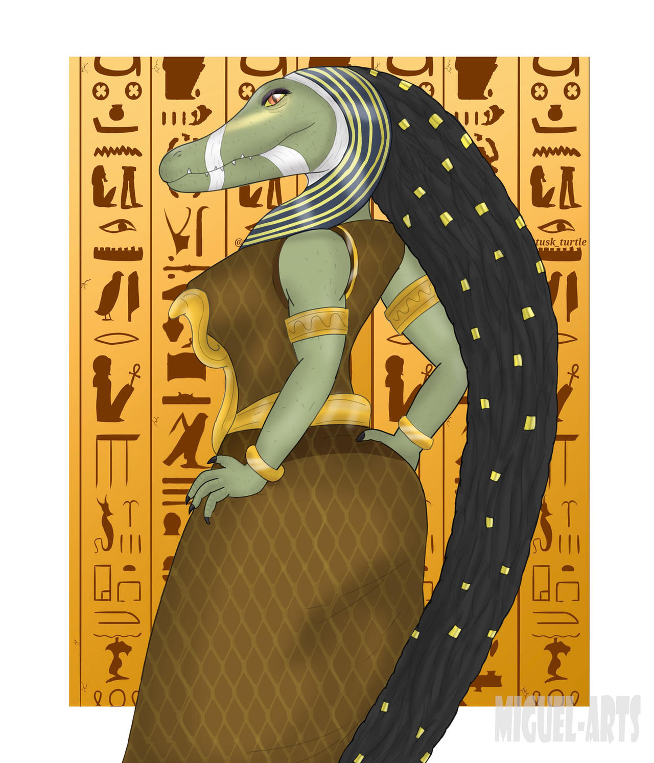 Ammit Color Ammit by miguelarts500 on DeviantArt