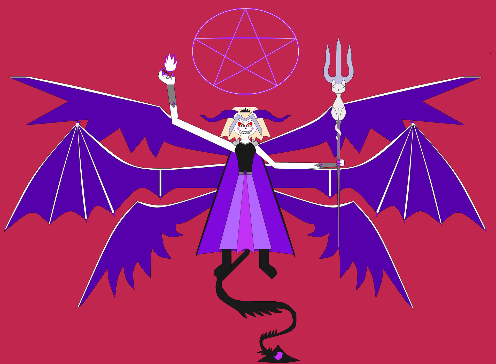 Halloween Pic- Amity's Full Demon Form by Dragonfire92379 on DeviantArt