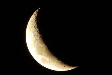 Crescent Moon on Boxing Day