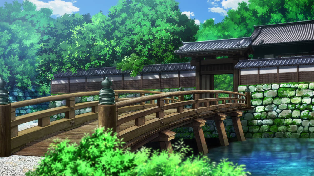 JJK Background Kyoto Jujutsu High Grounds by BackgroundsAcademia on
