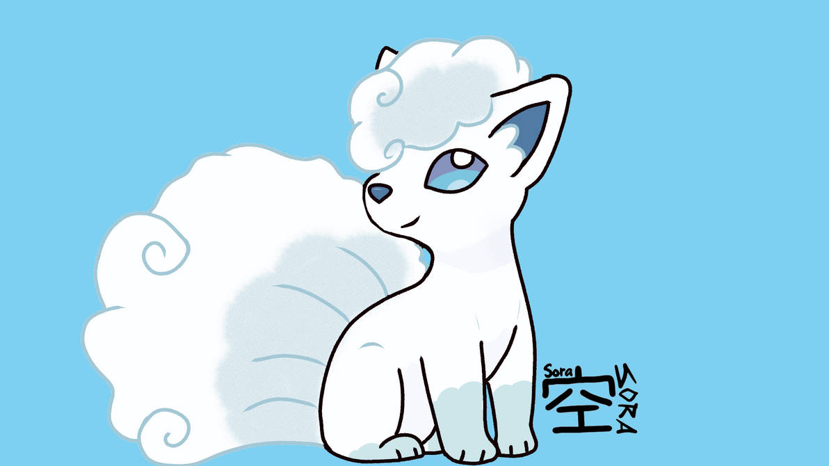 Alolan vulpix by unhingedsora on DeviantArt