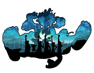 One Piece Silhouette