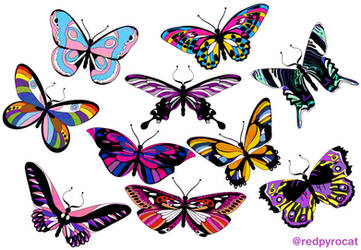 Pride Butterflies