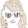 Taylor Swift - 1989 Illustrated Word Art