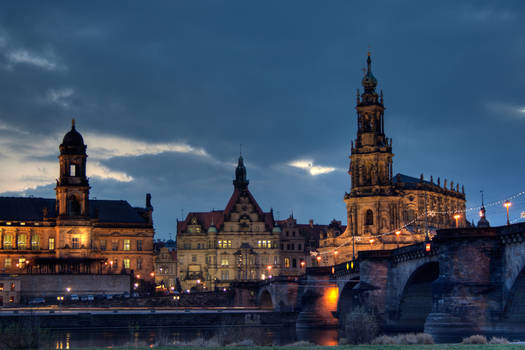 Dresden bei Nacht 05 HDR