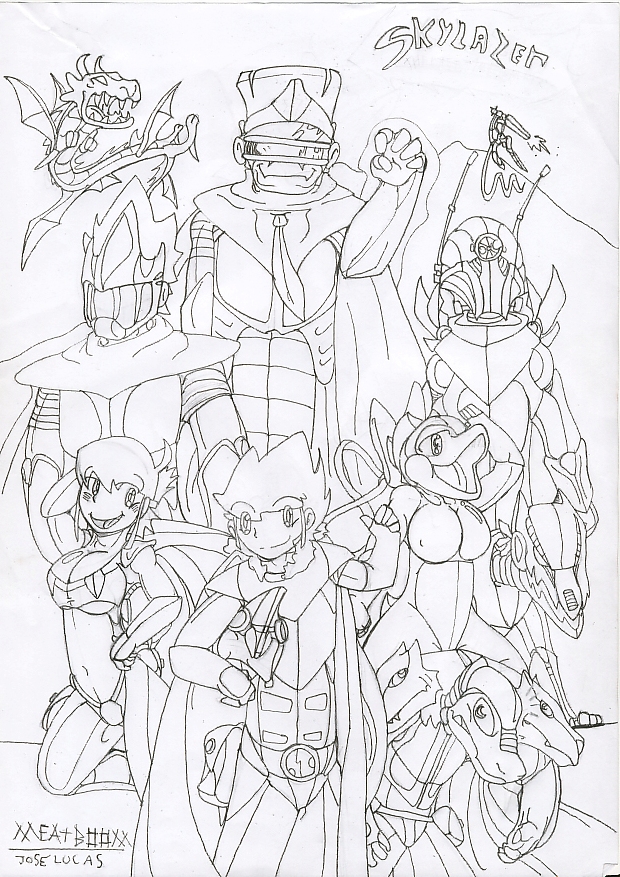 skylazer crew sketch