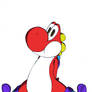 just a red yoshi