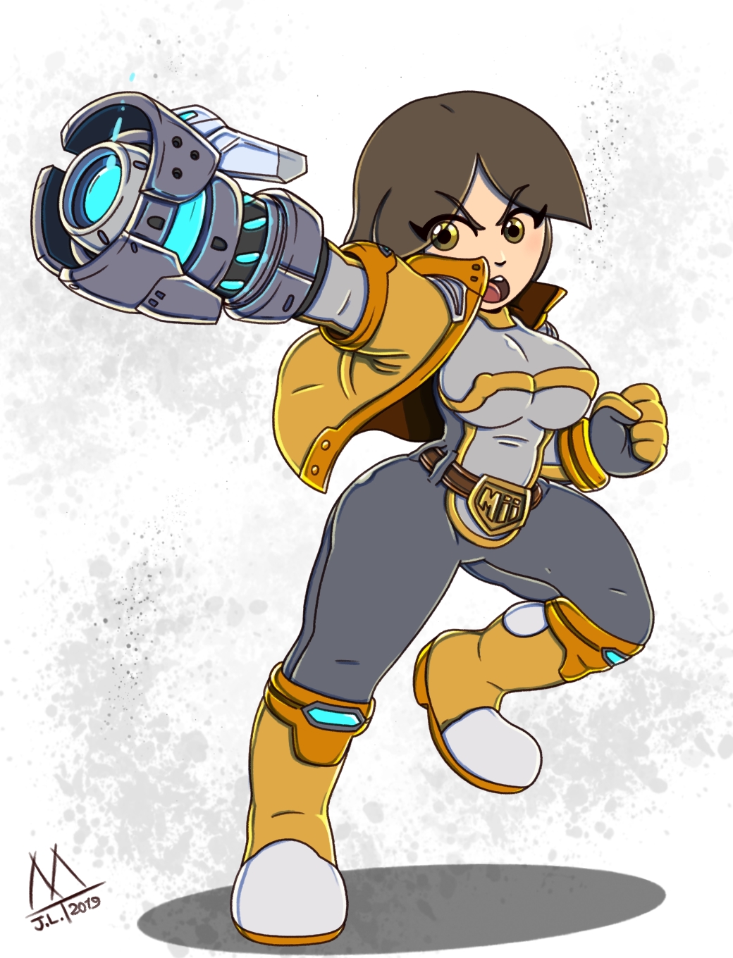 Mii Gunner By Meatboom On Deviantart