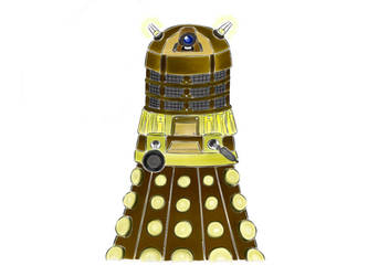 Dalek digital drawing