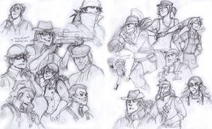 gang fortress sketches