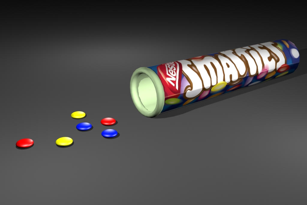Magic Smarties Smarties Tube Scene by Borg0007 on DeviantArt