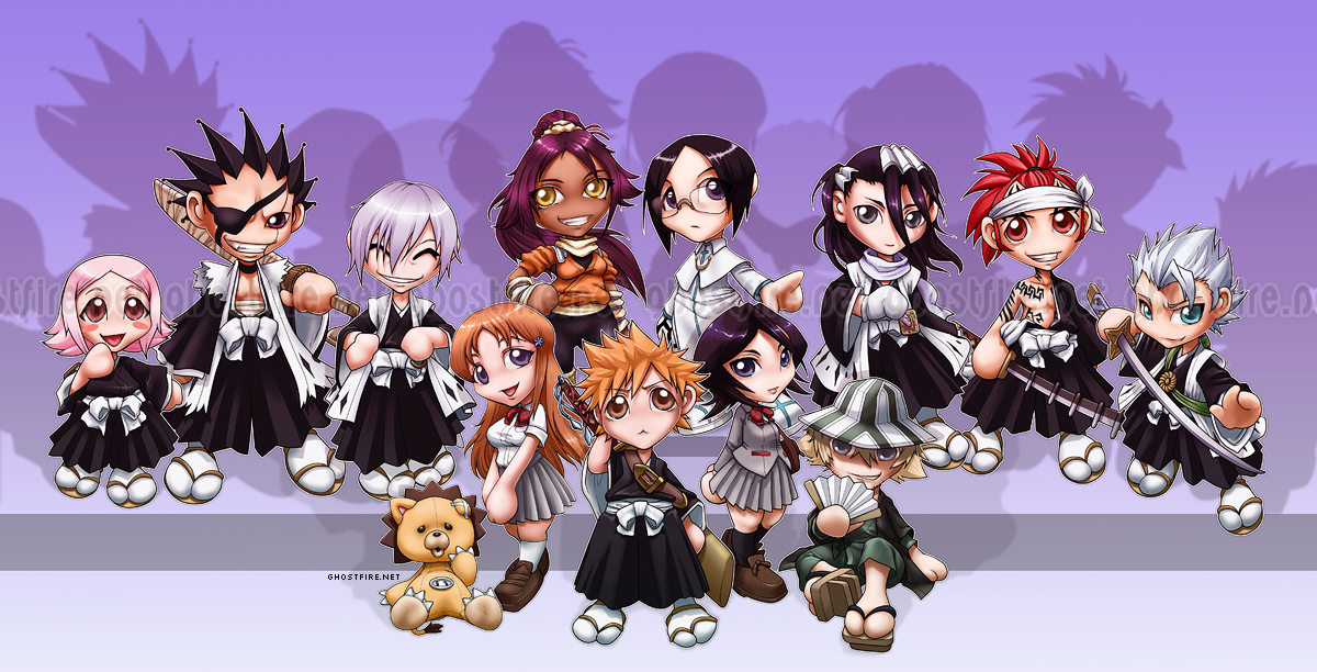 Bleach Chibis by ghostfire on DeviantArt