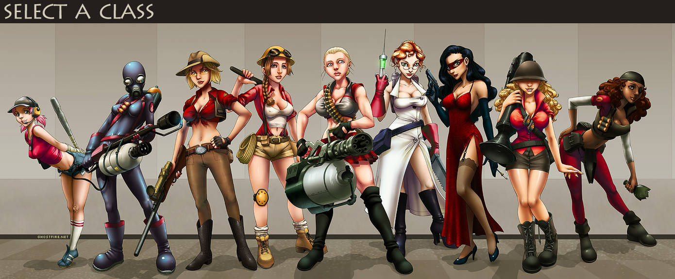 TF2: Select A Class... by ghostfire