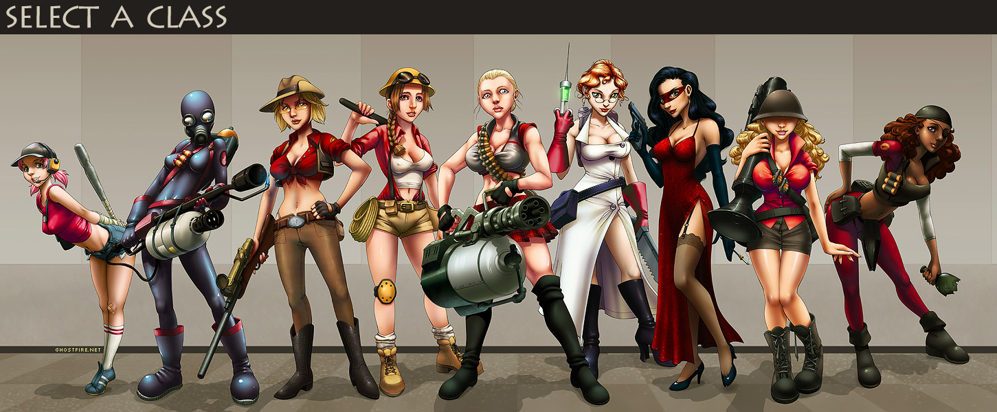 TF2: Select A Class... by ghostfire
