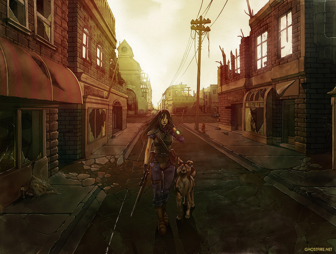 Indian Summer on HarvestStreet by ghostfire