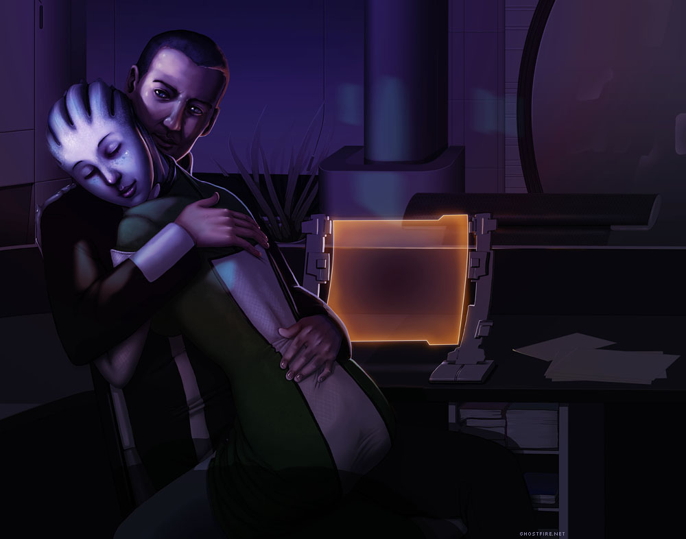 Mass Effect: Shepard x Liara