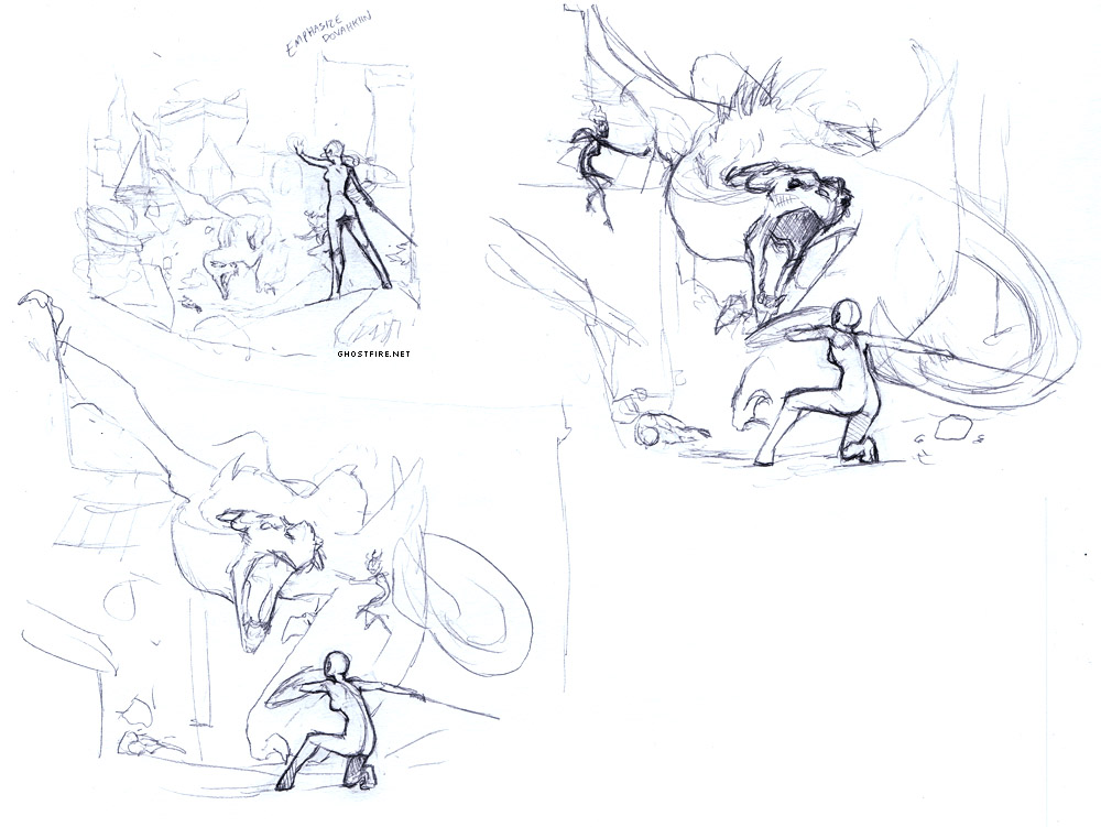 Destruction of Solitude Sketches