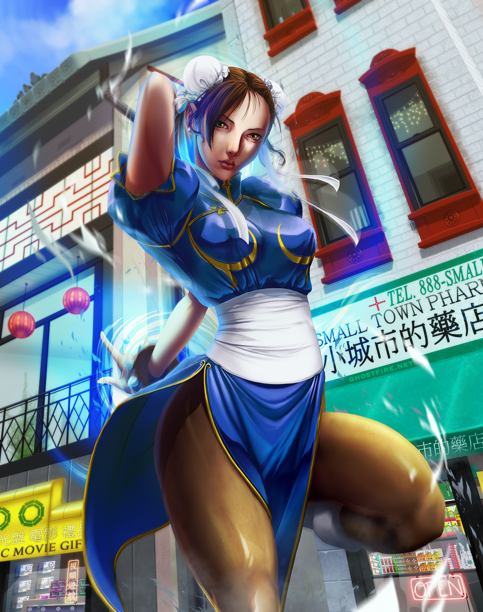 Chun-Li - Kikosho - Anime var.