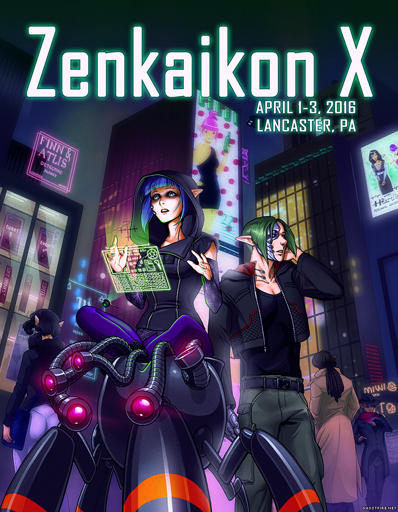 Zenkaikon 2016 Program Guide - Cyberpunk City